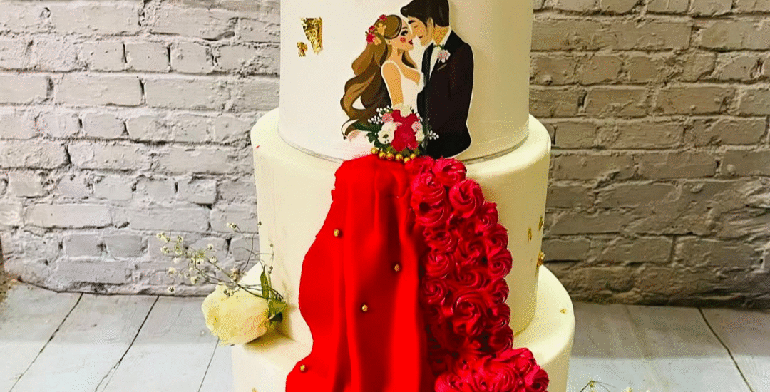 Wedding Anniversary Cake