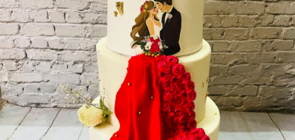 Wedding Anniversary Cake