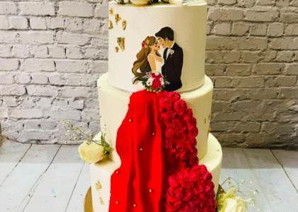 Wedding Anniversary Cake