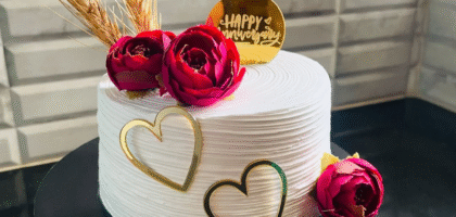 Wedding Anniversary Cake