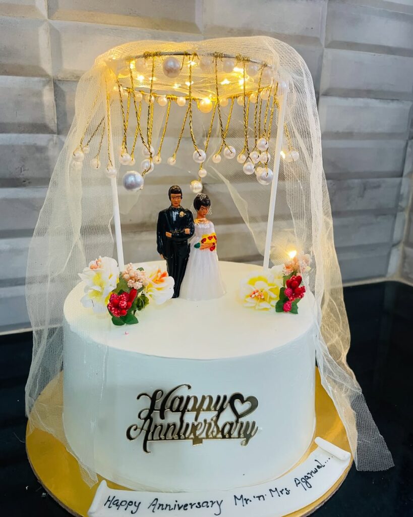 Wedding Anniversary Cake