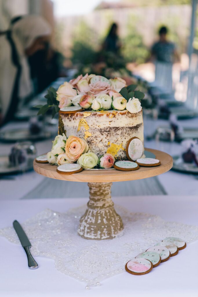 vegan wedding cake