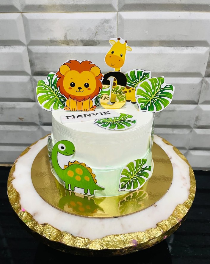 Jungle Theme cake in bangalore