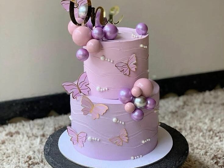 baby girl birthday cake ideas