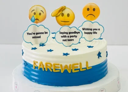farewell cake ideas for office parties