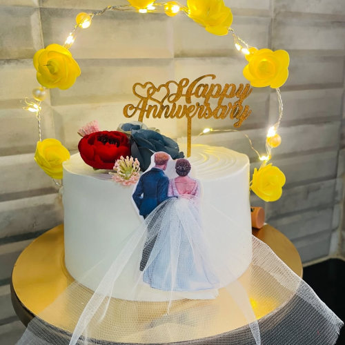 Wedding Anniversary Cake