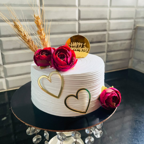 Wedding Anniversary Cake engagement cakes in bangalore