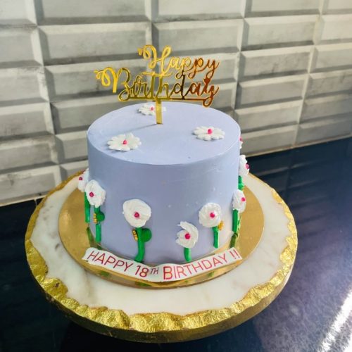 floral designer cakes in Bangalore