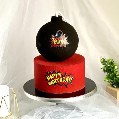 bomb cake