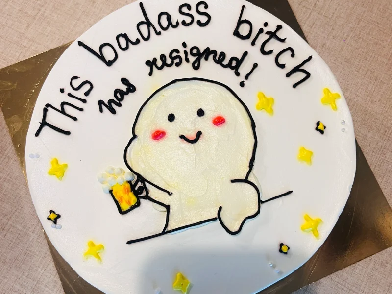 farewell cake ideas for employee